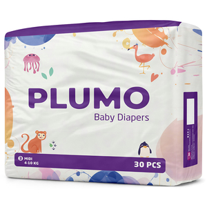 ผ้าอ้อมเด็ก plumo ผ้าอ้อมเด็กทารกแรกเกิด (1) 38ชิ้น - Product Image 3