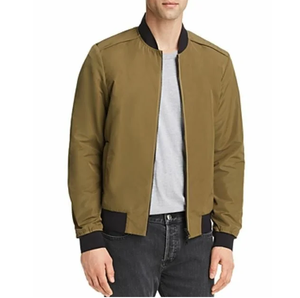 Chaqueta de bombardero en blanco transpirable para hombre con material de alta calidad, precio al por mayor, chaqueta de bombardero personalizada de todos los tamaños - Product Image 6