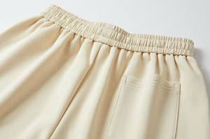 Haute qualité broderie personnalisée hommes Shorts en gros été casual français éponge Shorts taille élastique coton DDP expédition - Product Image 3