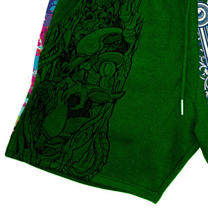 บริการ OEM แบบกำหนดเอง กางเกงผู้ชายขาสั้นห้านิ้ว ผ้าแคนวาส เป็นมิตรกับสิ่งแวดล้อม สวมใส่สบาย น้ำหนักเบา ระบายอากาศได้ดี แห้งเร็ว สไตล์ไฮสตรีท ใส่สบาย - Product Image 4