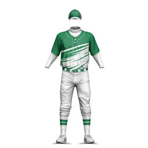 Uniforme de baseball 100% polyester sur mesure à bas prix/uniforme de baseball fabriqué à haute demande - Product Image 2