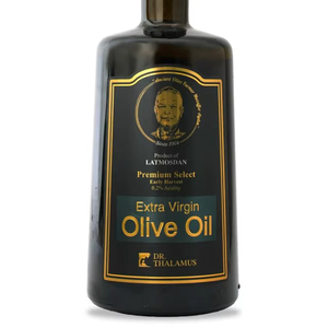 Aceite de Oliva Virgen Extra Turco 500ml Prensado en Frío Cosecha Temprana Baja Acidez Botella de Vidrio Premium - Product Image 1