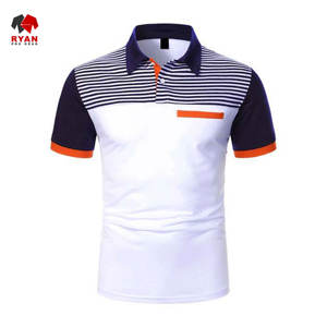 Chemises polo personnalisées Ryan Pro Gear pour hommes avec logo personnalisé, tissu respirant, style pull, design ODM - Product Image 1