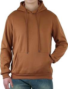 Hombres Sudadera con capucha Casual Manga larga Sudaderas con capucha de lana Cordón de entrenamiento Pullover con bolsillo Kanga - Product Image 4