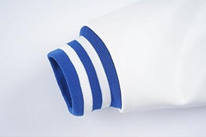 Chaqueta de béisbol universitaria para hombre High Street Style Varsity Fleece Body con manga de piel sintética CollegeBaseballjacket para hombre - Product Image 6