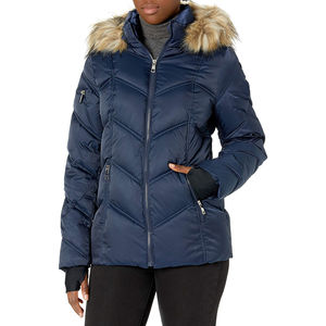 Veste matelassée pour femme de haute qualité en gros, manteau d'hiver respirant, imperméable, coupe-vent, rembourrage en coton, vêtements d'extérieur décontractés - Product Image 4