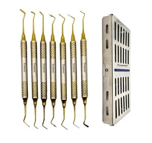 Dental Fahen Stock Carver and <b>Knife</b> Small 5" <b>Set</b> of 3 Cleaning and <b>Filling</b> - Product Image 6