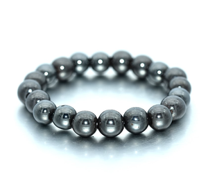 Premium Quality Natural Hematite Stone <b>Bracelet</b> Top Wholesale for Men and Women Healing <b>Chakra</b> Gemstone Jewelry for Gifting - Product Image 1