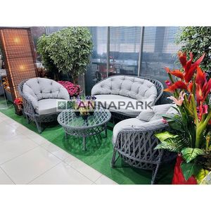 Ensemble de meubles de jardin en rotin ANNAPARK Dubaï, 2 pièces - Product Image 2
