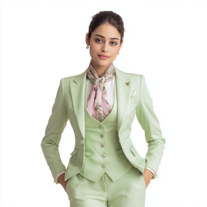 Conjunto de Traje para Mujer, Blazer y Pantalones Elegantes para Negocios, Ropa Formal de Oficina, Ropa de Trabajo para Mujeres Ejecutivas, Conferencias y Eventos Nocturnos - Product Image 5