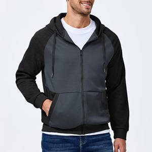 เสื้อฮู้ดของผู้ชายเสื้อผ้าแนวสตรีทของ2025ซักด้วยกรดเทอร์รี่เฮฟวี่เวทโอเวอร์ไซส์แบบรูดซิป - Product Image 5