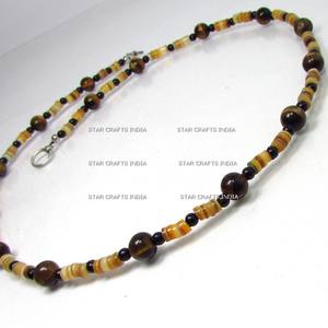 Collier haut de gamme Bijoux de mode pour femmes de l'Inde Look tendance Collier en résine fait main avec finition attrayante - Product Image 5