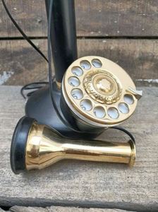 Teléfono Fijo de Estilo Antiguo para Decoración de Oficina u Hogar, Regalo, Teléfono de Mesa Retro para Decoración de Interiores - Product Image 3