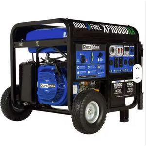 Générateur portable double carburant DuroMax 10000 Watts de haute qualité avec garantie de 3 ans - Product Image 1