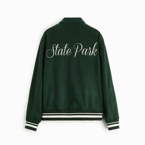 Chaquetas Varsity de Invierno de Poliéster Personalizadas al por Mayor para Hombre, Chaquetas Universitarias de Béisbol Vintage para Hombre - Product Image 4