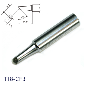 หัวแร้งทองแดง Hakko T18-CF3 แบบใบมีด สำหรับใช้กับหัวแร้งบัดกรี - Product Image 1