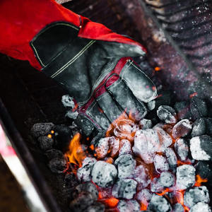 Premium Quality Cowhide Split Leather Welding <b>Gloves</b> Full <b>Finger</b> Palm Heavy Duty Flame Resistant Hand Safety Construction <b>Gloves</b> - Product Image 4