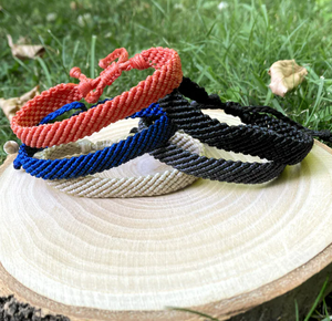 Bracelet en corde d'ancre magnifiquement fait main, bracelet en corde nautique fait main, bracelet à nœud marin - Product Image 3