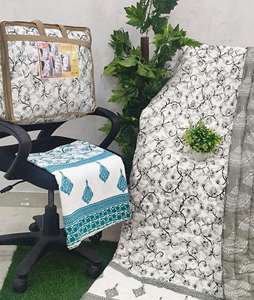 Couverture épaisse à motif animal neutre, jeté de lit en coton 100% pur, de haute qualité, luxueux, ensembles de couettes, linge de lit - Product Image 1