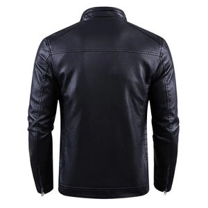 Nouvelle veste en cuir de haute qualité pour hommes, confortable et respirante, vestes en cuir à vendre pour hommes - Product Image 5