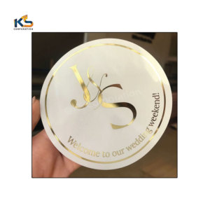 Estampado de lámina de impresión UV de primera calidad Acabado brillante de larga duración Etiquetas de embalaje de marca en relieve impermeables para perfume - Product Image 5