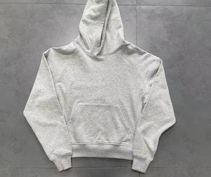 Personalizado bordado impresión Logo peso pesado francés Terry algodón al por mayor en blanco pantalones de chándal y Sudadera con capucha conjunto Jogger hombre conjunto chándal - Product Image 4