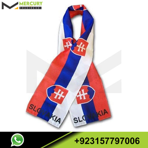 Kuwait Country Lightweight Flag Printed Knitted Style <b>Scarf</b> - Product Image 3