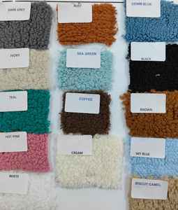 Tissu polaire Sherpa en peluche douce, matériau d'hiver chaud pour couvertures, vestes et sweats à capuche, tissu polyester 100% - Product Image 4