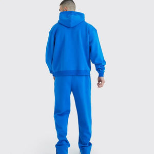 Customized high Quality Men Tracksuit OEM Men's Comfortable 2-Piece Hoodie Tracksuit Set Winter New Arrival - Product Image 4