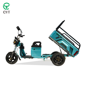 Triciclo Eléctrico de Carga para Adultos CYT, 48V 500W, Capacidad de Carga 300-400kg, Carrocería Abierta, Hecho en <span class=keywords><strong>Jiangsu</strong></span> - Product Image 5