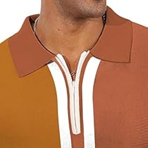 T-shirt polo de golf pour hommes d'affaires, polo à manches courtes décontracté à revers, à la mode, vente en gros de vêtements de sport - Product Image 2