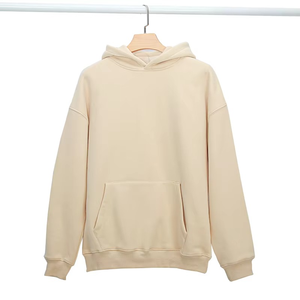 Sudadera con capucha de calidad superior con bolsillo de canguro, ropa transpirable e informal, sudaderas con capucha de hombro caído para entrenamiento cálido de Invierno para mujer - Product Image 1