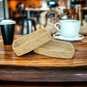 Modern Style Food Bread Storage Moonj Grass Baske Home Kitchenware Decorative Wicker Fruit Basket for Store Bread - Product Image 6