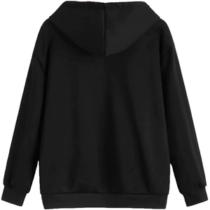 Sweat-shirts à capuche personnalisés brodés et imprimés numériquement fabriqués au Pakistan, prix bas, collection d'hiver confortable, sweat-shirts à capuche en tricot pour femmes - Product Image 2