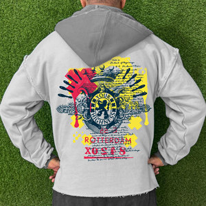 Nuevo Conjunto Deportivo Térmico para Hombre, Talla Grande, Estilo Urbano, con Cremallera, Transpirable, de Forro Polar, con Logotipo Personalizado, OEM - Product Image 6