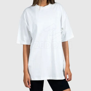 เสื้อยืดโอเวอร์ไซส์สำหรับผู้หญิงดีไซน์ใหม่เสื้อยืดโอเวอร์ไซส์ขนาดใหญ่พิเศษดีไซน์ตามสั่ง - Product Image 6