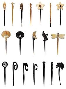 Horquilla de Cuerno de Buey Hecha a Mano, Herramientas Elegantes para Estilos de Cabello Tradicionales, Accesorios para Mujeres, Pinzas de Pelo de Cuerno Natural - Product Image 3