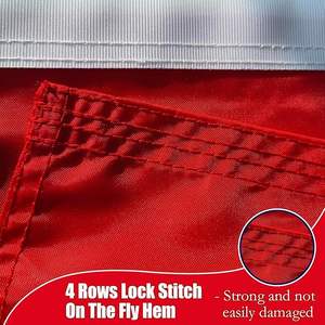 علم كندي للقوارب مقاس 12×18 بوصة، مطرز بجودة عالية للاستخدام الخارجي، مزدوج الجوانب بتصميم ورقة القيقب الكندية - Product Image 4