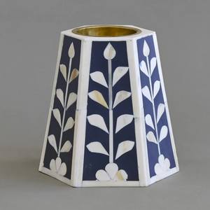 Indian Blue Handmade Bone Inlay Bakhoor <b>Burner</b> Newly Design Incense Trending Customised Ramadan Special and Eid Special - Product Image 5