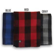 ผ้าห่มขนสัตว์ลายสก๊อต4.5lbs ซักหนักอบอุ่นเหมาะสำหรับตั้งแคมป์กลางแจ้งงานกีฬาในบ้านผ้าขนสัตว์80% อินเดีย - Product Image 4