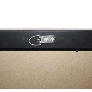 Marco de Madera Negro para Decoración, Diseño Cuadrado Creativo, 50 x 150 cm, Marco para Espejo, Marco para Fotos A3, Marco Abatible para Fotos de 8x10 - Product Image 2