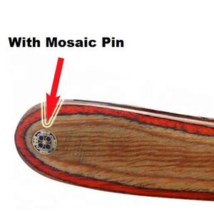 Hoja de afeitar plegable Manual de peluquero de borde recto hecha a mano profesional, maquinilla de afeitar de Garganta Cortada - Product Image 3