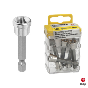 Cacciaviti Pladur PH2 da 50 mm (5 pezzi) - Product Image 1