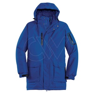 Vente en gros personnalisé 100% polyester coupe-vent résistant à l'eau respirant extérieur veste à capuche coupe-vent pour hommes - Product Image 5