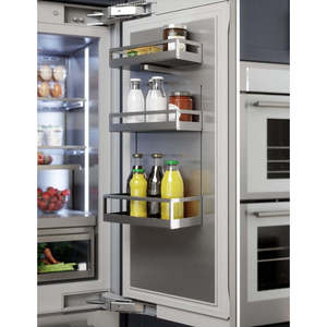 Congelador inferior eléctrico de acero inoxidable Freedom Masterpiece con puerta francesa, compresor sin escarcha, para uso doméstico y hotelero - Product Image 5