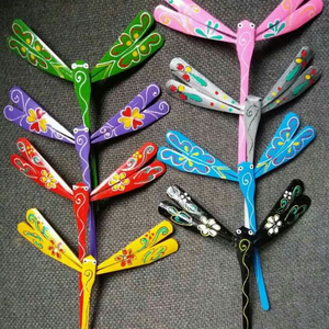 Libélula de bambú de alta calidad, proveedor y minorista de juguetes antiguos, libélulas de bambú, Mini libélulas voladoras, ángulo disponible - Product Image 4