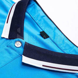 Polo d'affaires décontracté pour hommes avec un design épuré idéal évacuant l'humidité pour le bureau ou les réunions - Product Image 2