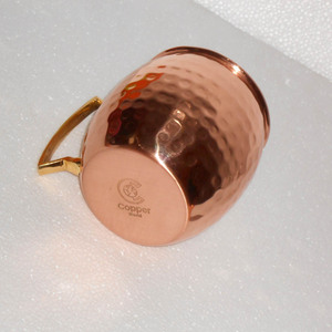 Taza de Cobre Pequeña con Diseño Decorativo para Beber Cerveza, Taza de Cobre al por Mayor para el Hogar, Hoteles y Restaurantes - Product Image 2