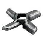 Couteau pour hachoir à viande Reber N 5 4006 gris - Pièces de haute qualité pour votre hachoir - Product Image 1