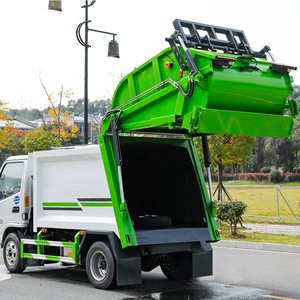 Prix usine 5CBM 6CBM 7CBM Camion compacteur à ordures 4x2 Compressiong Camion à ordures à vendre - Product Image 6